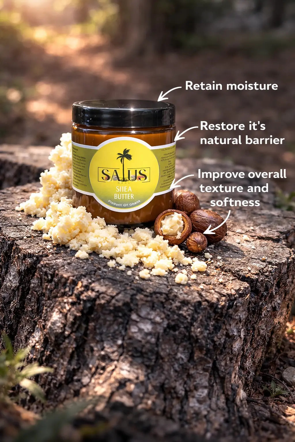 What Is Unrefined Shea Butter? (And Why It Matters for Your Skin) Salus Moda
