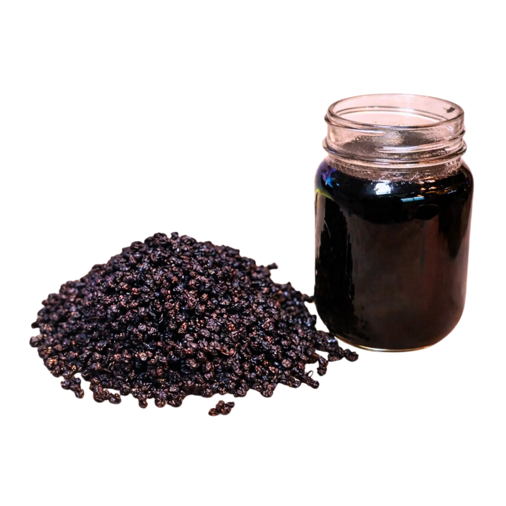 Dried Elderberries-Seasonal Wellness - Salus Moda