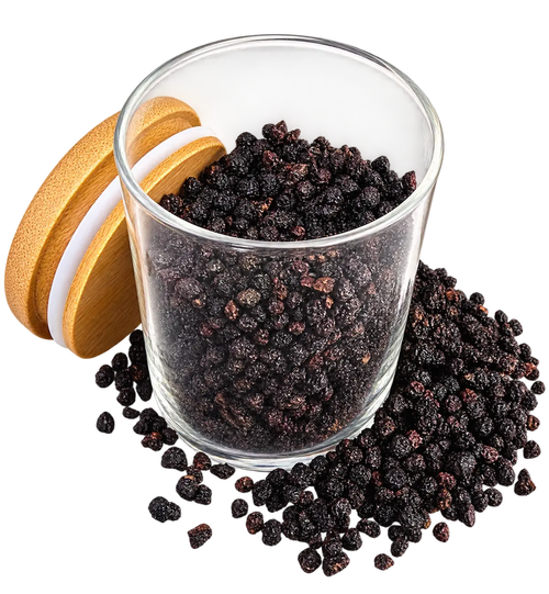 Dried Elderberries-Seasonal Wellness Salus Moda